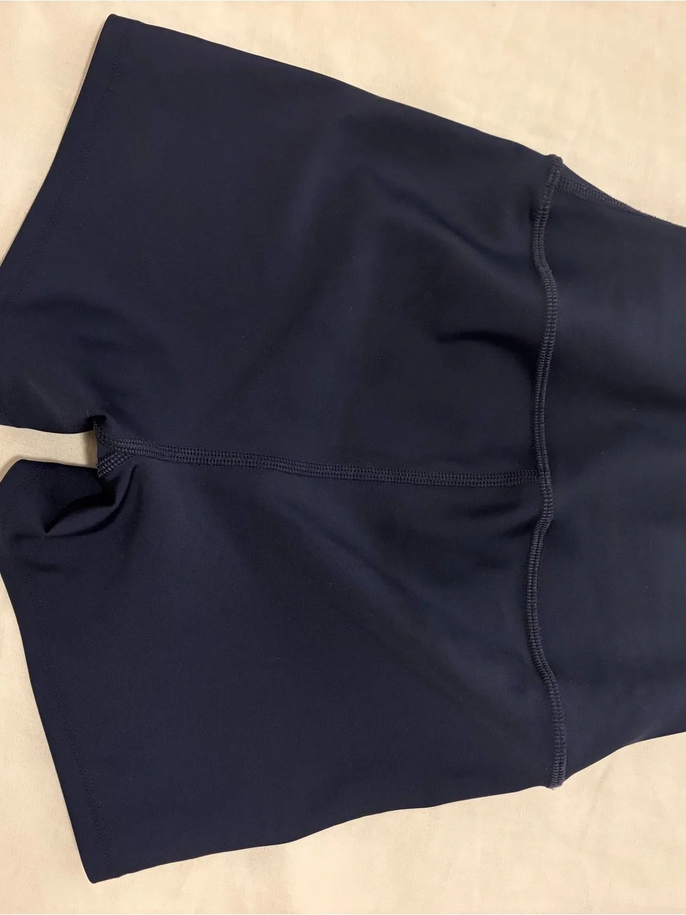 ALO Yoga Navy High-Waist Bike Shorts